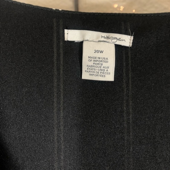 PLUS Halogen Striped Asymmetrical Dress - Picture 3 of 5